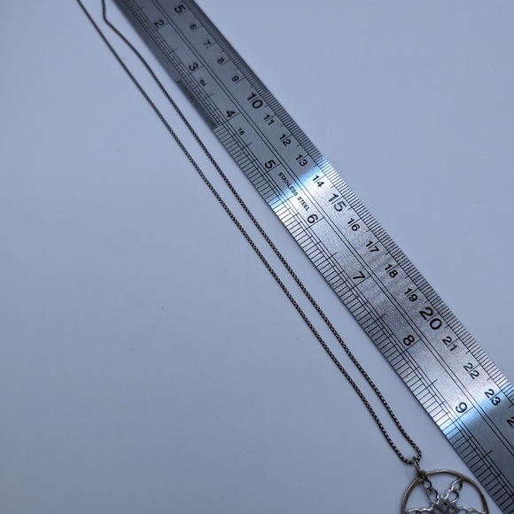 Vintage Sterling Silver Necklace - Picture 6 of 6